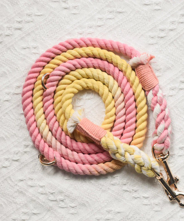 HANDS FREE DOG ROPE LEASH - OH MY MARSHMALLOW-2