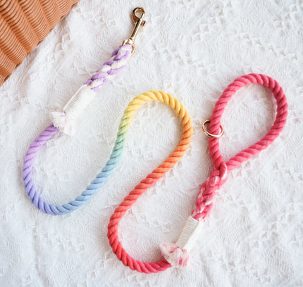 ROPE LEASH - DREAM RAINBOW-0