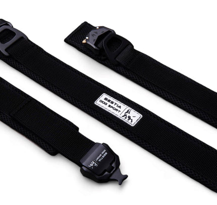 BESTIA DOG SPORT FAST RELEASE COLLAR BLACK