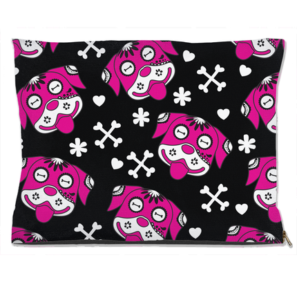 Day of the Dog Pink Dog Bed-2
