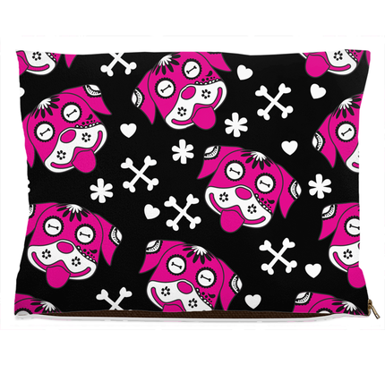Day of the Dog Pink Dog Bed-3