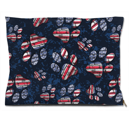 Patriotic Pup Dog Bed-2