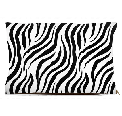 Zebra Print Dog Bed-1