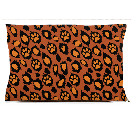 Leopawd Skin Dog Bed-1