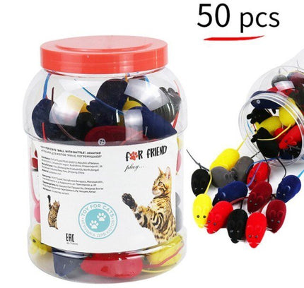 1Set Fun Rainbow Ball Cat Toy Colorful Ball Interactive Pet Kitten Scratch Natural Foam Ball Training Pet Supplies Product-6