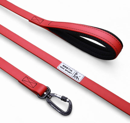 BESTIA DOG SPORT TACTICAL LEASH RED-0