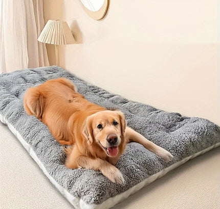 Extra-Large Plush Dog Sofa Bed with Non-Slip Base