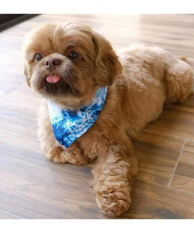 BANDANA - OCEAN BLUE-4