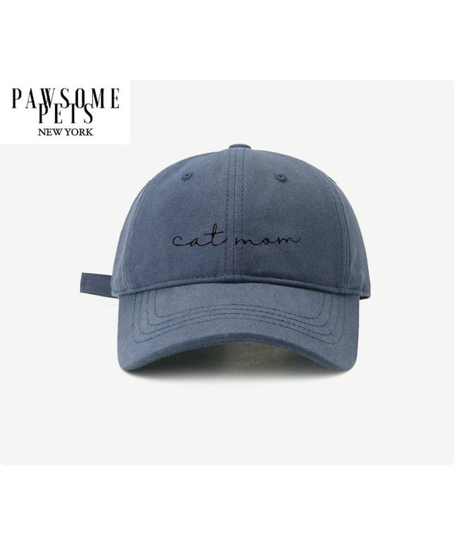 CAT MOM HAT - NAVY BLUE-0