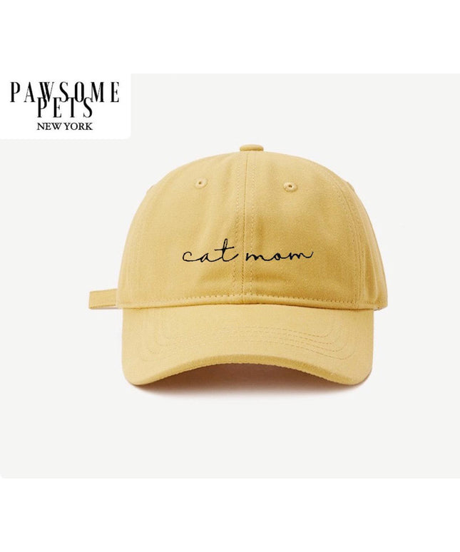 CAT MOM HAT - YELLOW-0