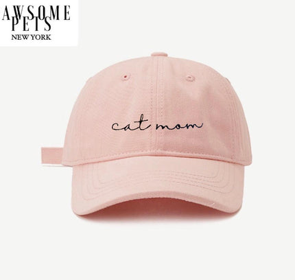 CAT MOM HAT - PINK-0