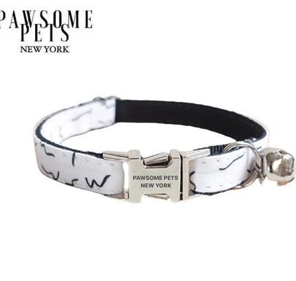 SMALL SIZE DOG & CAT COLLAR - IRON BLACK-0