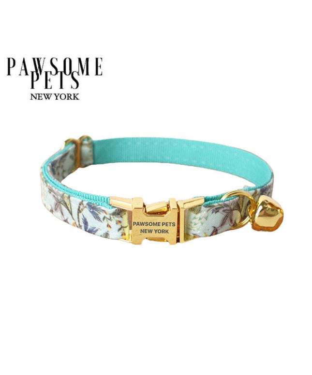 SMALL SIZE DOG & CAT COLLAR - ICE SNOW GREEN-0
