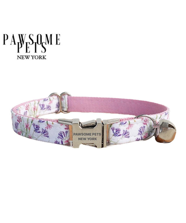 SMALL SIZE DOG & CAT COLLAR - PURPLE FAIRY-0