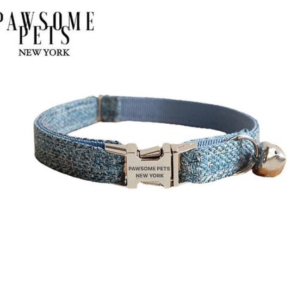 SMALL SIZE DOG & CAT COLLAR - SAPPHIRE-0