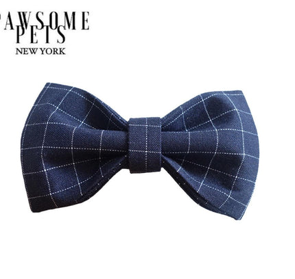 BOWTIE - A TAD OF BLUE PLAID-0
