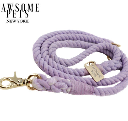 ROPE LEASH - LAVENDER-0