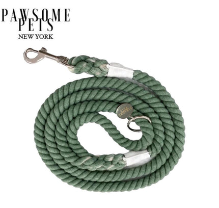 ROPE LEASH - EMERALD GREEN-0