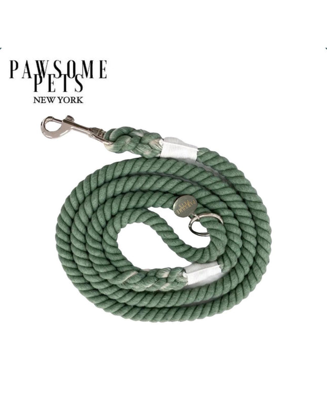 ROPE LEASH - EMERALD GREEN-0