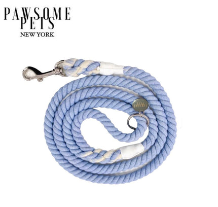 ROPE LEASH -  SEA BLUE-0
