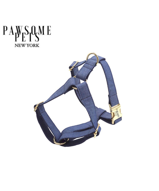 STEP IN HARNESS - BLUE JEANS-0