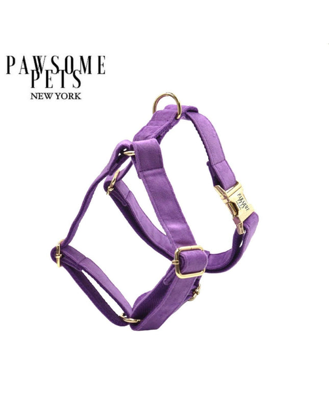 STEP IN HARNESS - DARK PURPLE-0