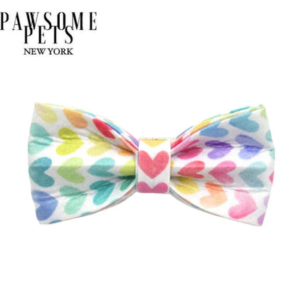 BOWTIE - RAINBOW HEART-0