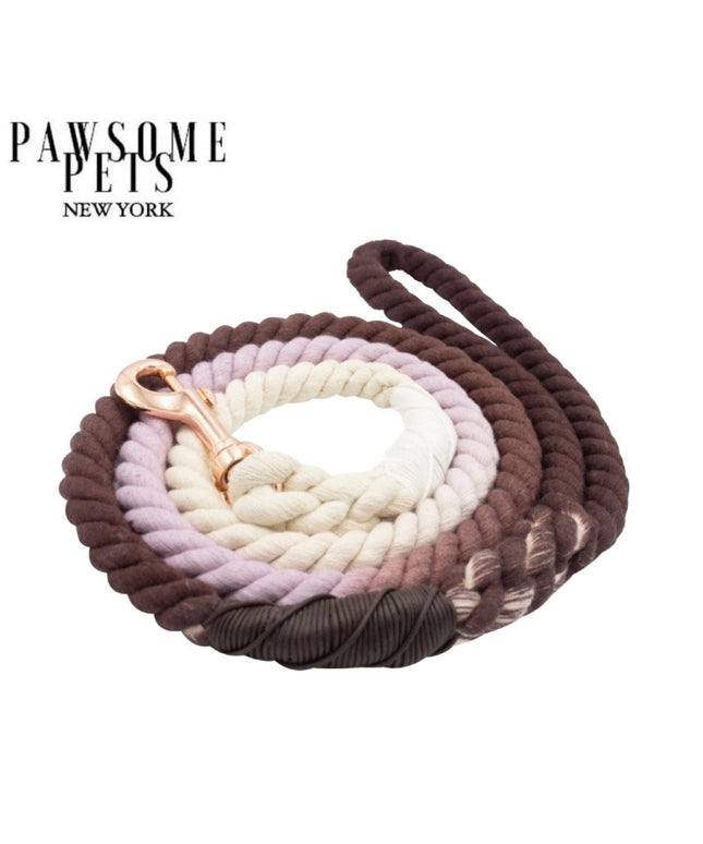ROPE LEASH - CHOCOLATE LOVE-0