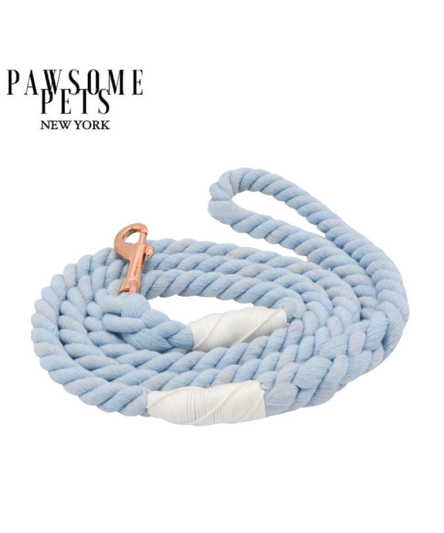 ROPE LEASH - PERIWINKLE-0