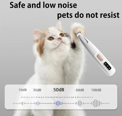 Pet Grooming Clippers with LED Light Support-2