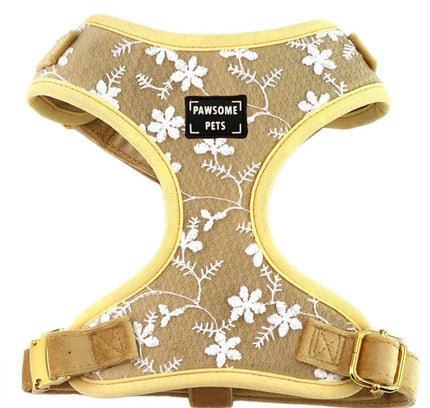 ADJUSTABLE HARNESS - GOLDEN FLORAL-0