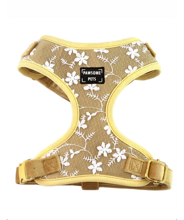 ADJUSTABLE HARNESS - GOLDEN FLORAL-0