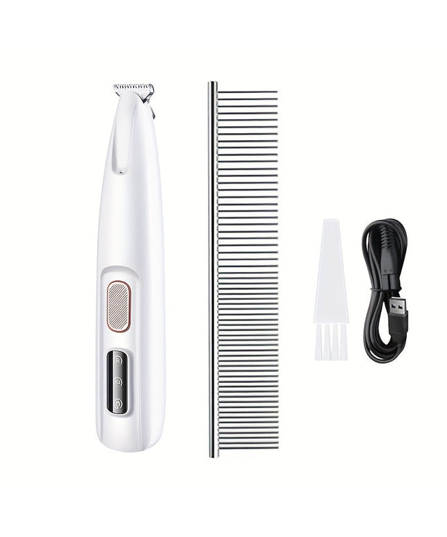 Pet Grooming Clippers with LED Light Support-0