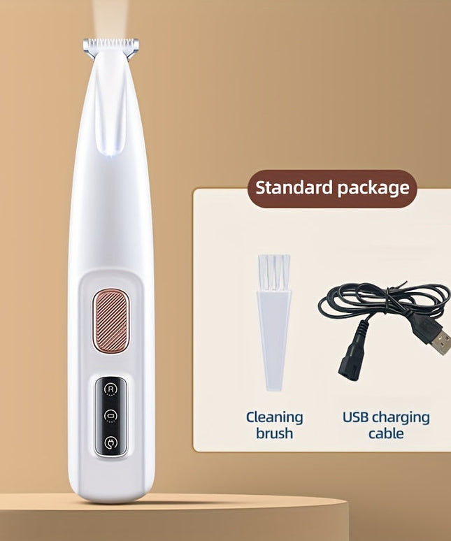 Pet Grooming Clippers with LED Light Support-3