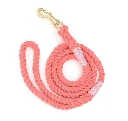 Dog Rope Leash - Watermelon Red-0