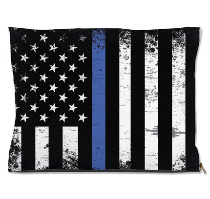 Thin Blue Line Dog Bed-2