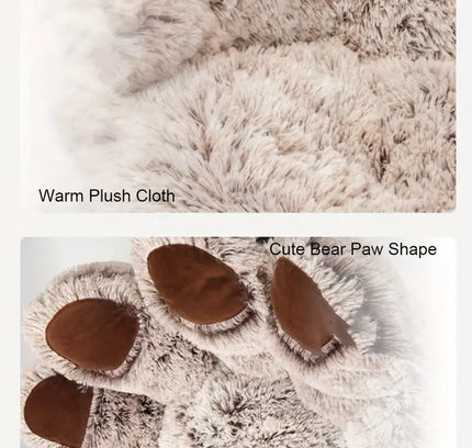 Cuddly Cute Bear Paw Shape Pet Sofa-3