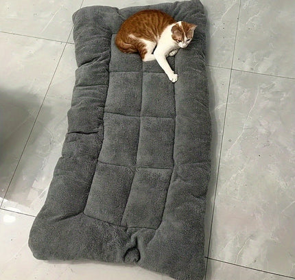 Extra-Large Plush Dog Sofa Bed with Non-Slip Base-3