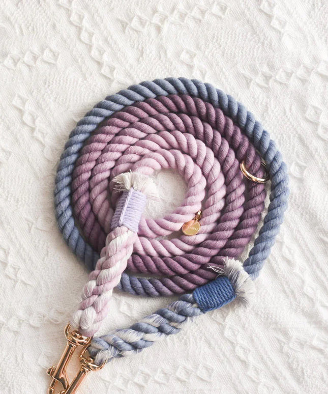 ROPE LEASH - BEAUTIFUL VIOLET-2