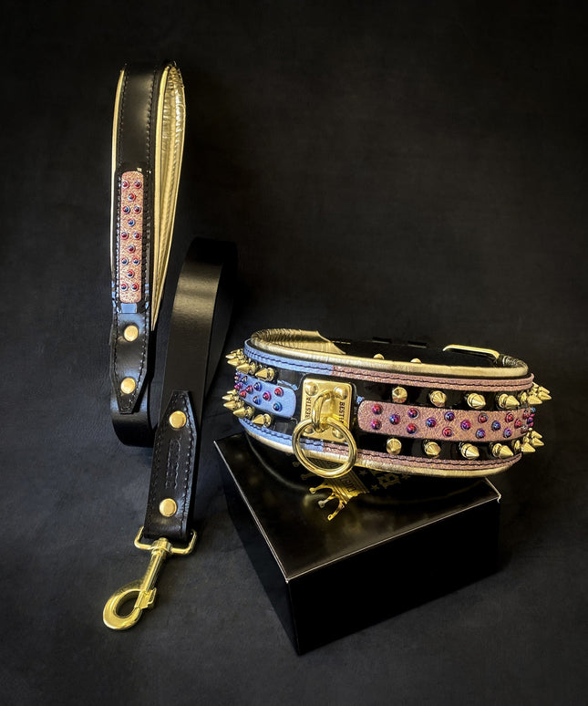 The Candy Dog Collar Black-3