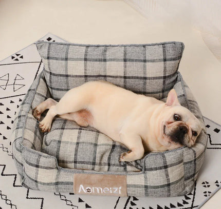 Big Dog Bed Removable Pet Sofa Bed For Small Medium Big Dogs Washable Cat House Mats Soft Pet Sleeping Beds Dog Accessories-2