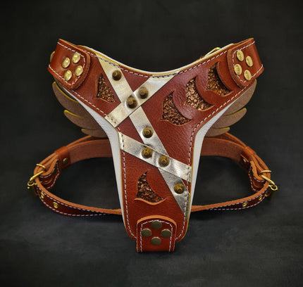 The "Hermeses" leather harness - Small to Medium Size-1