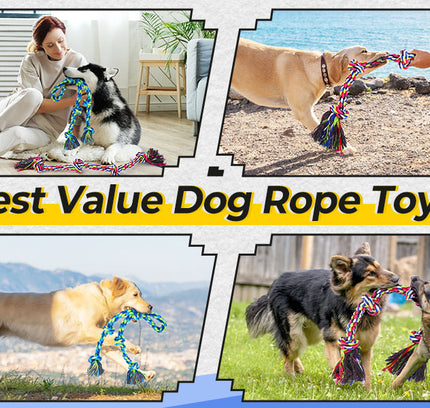 The "Aggressive Chewer" Tug Rope (Heavy-Duty & Tough)