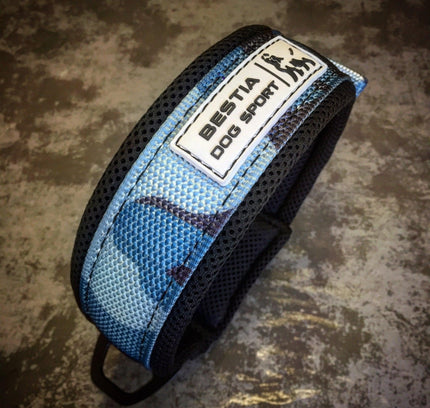 BESTIA DOG SPORT FAST RELEASE COLLAR BLUE-1