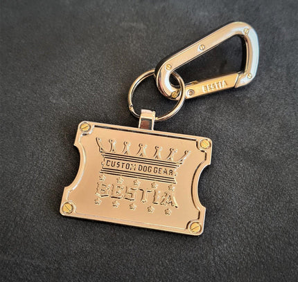 Bestia QR Dog ID Tag-0