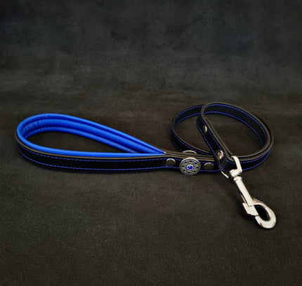 'Bijou'' harness Black & Blue for big dogs-1