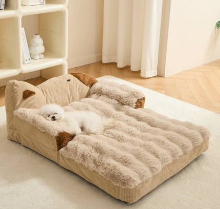 Soft Indoor Pet Couch for Dogs and Cats-1