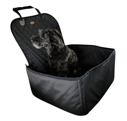 Dog Car Front Seat Cover Protector 2 in 1 Carrier for Dogs Folding Cat Car Booster Seat Cover Anti-Slip Pet Car Carrier Suppiles-5