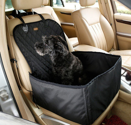 Dog Car Front Seat Cover Protector 2 in 1 Carrier for Dogs Folding Cat Car Booster Seat Cover Anti-Slip Pet Car Carrier Suppiles-1