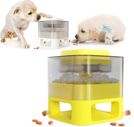 Dog Cat Feeding Bowls Dog Water Dispenser Eat Slow Dog Bowl Slow Feeder Puzzle Catapult Toys Pet Supplies-0